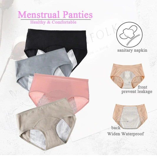 Confidence Plus Stain-Free Period Panty - Assorted Colors