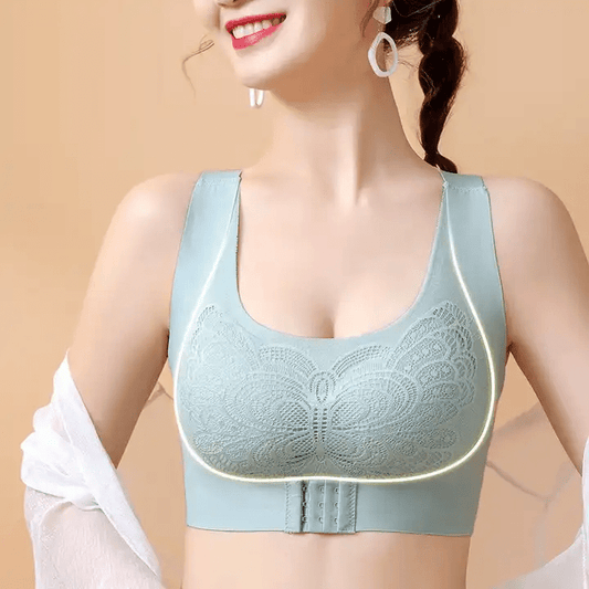 Front Closure Posture Perfect Push-Up Bralette