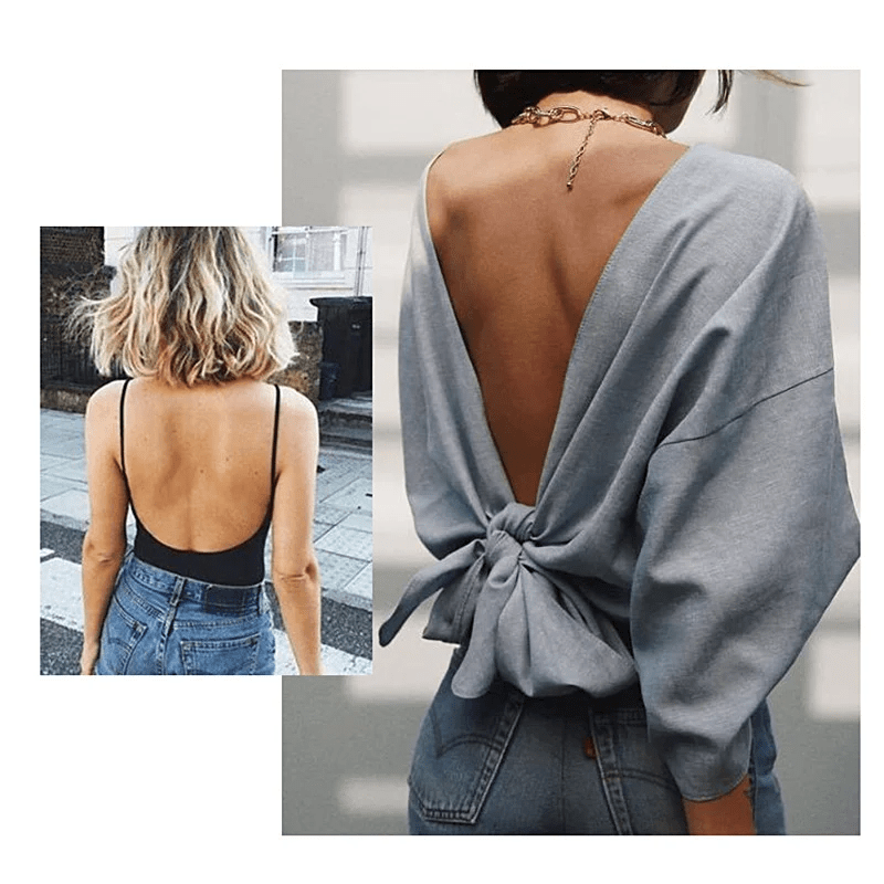 Low Back Wireless Lifting Lace Lightly Padded Bra