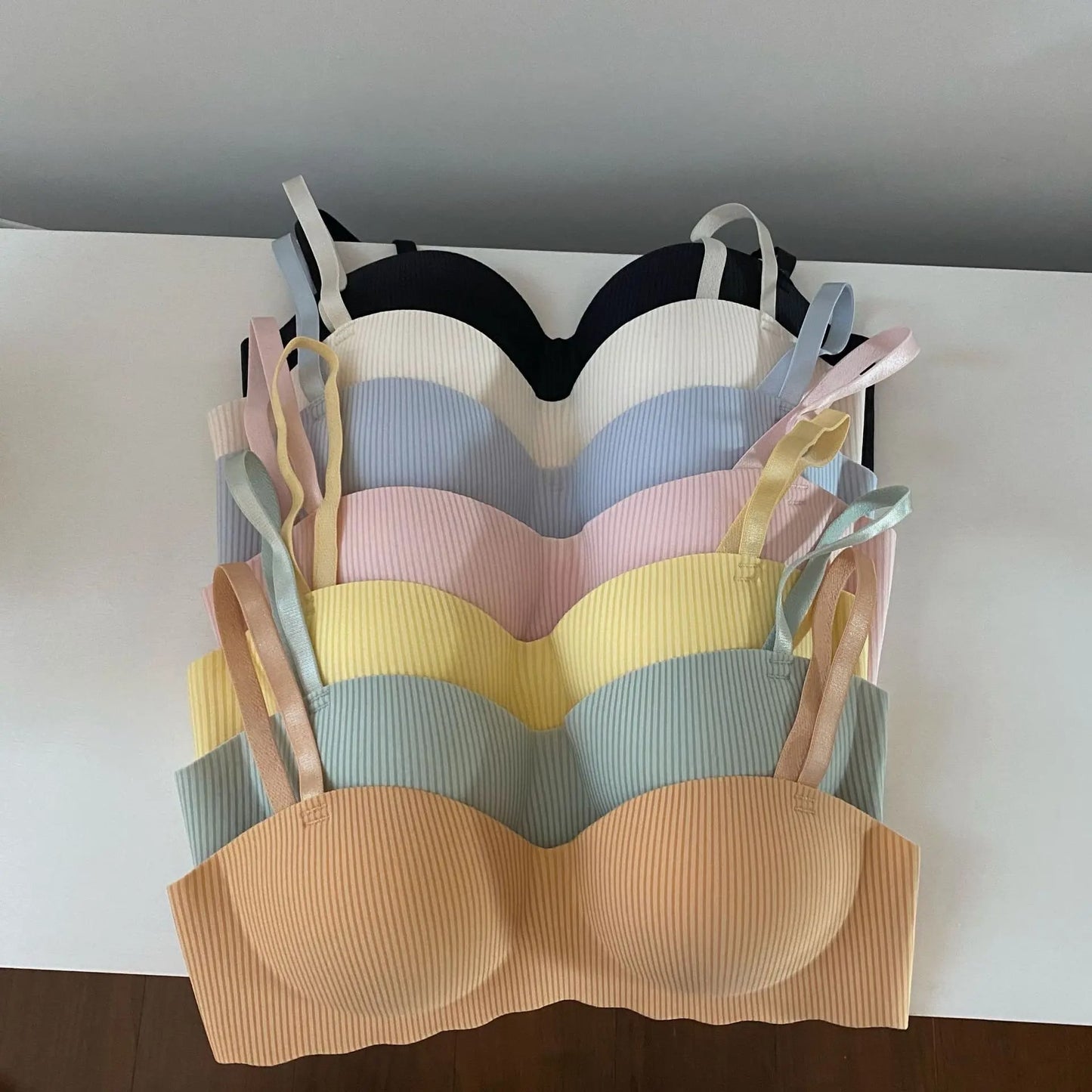 Stylish Half Cup Comfort Padded Seamless Bra