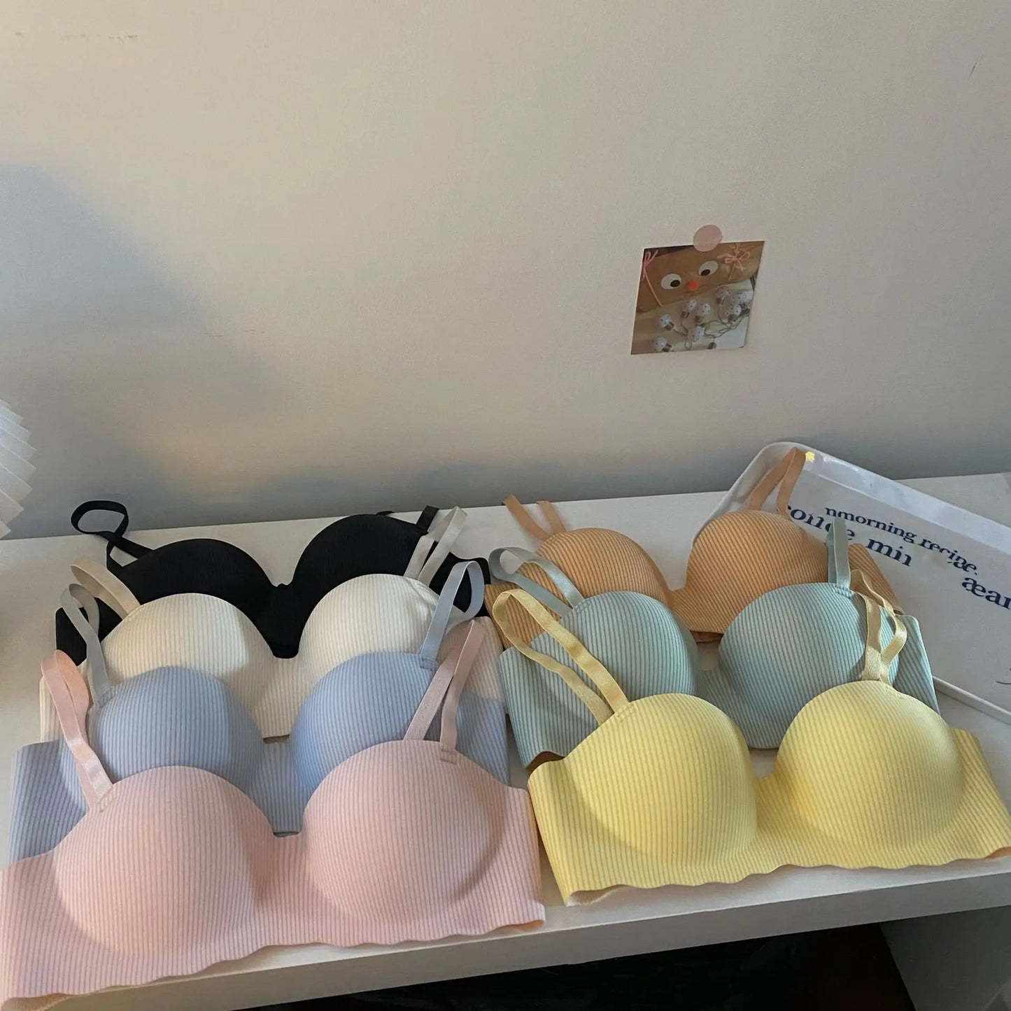 Stylish Half Cup Comfort Padded Seamless Bra