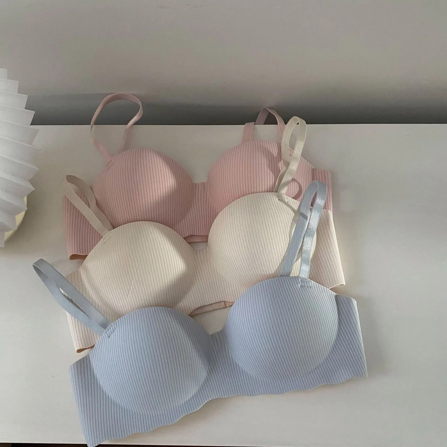 Stylish Half Cup Comfort Padded Seamless Bra