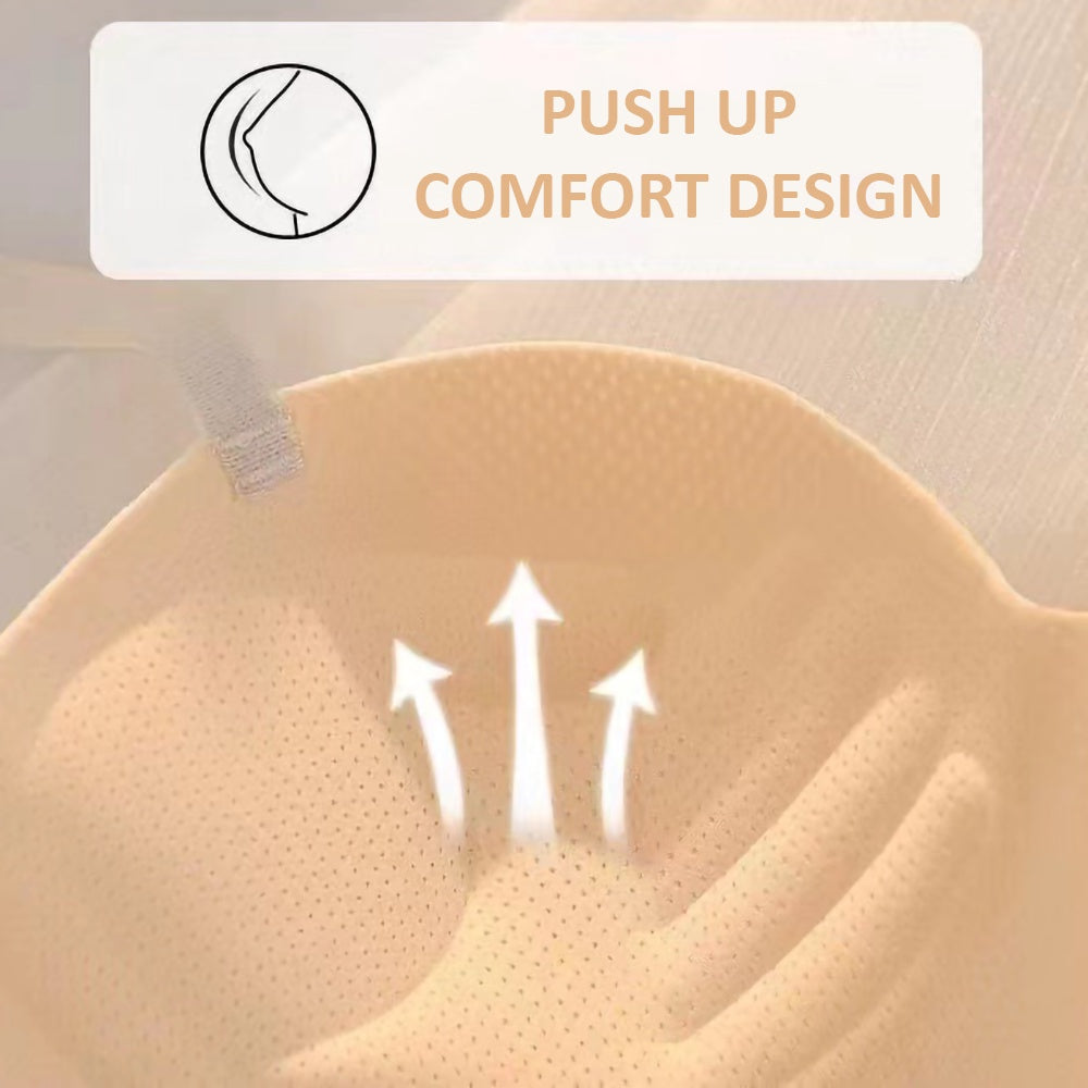 Stylish Half Cup Comfort Padded Seamless Bra