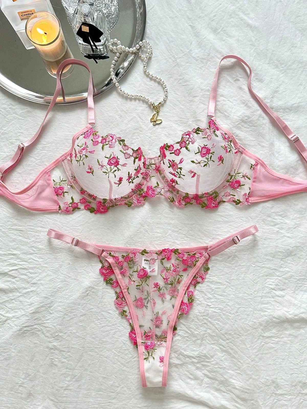 SuhanaFit FleurLift Underwired Lingerie Set