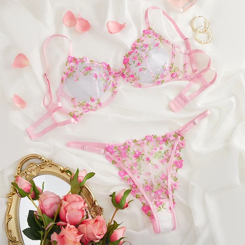 SuhanaFit FleurLift Underwired Lingerie Set
