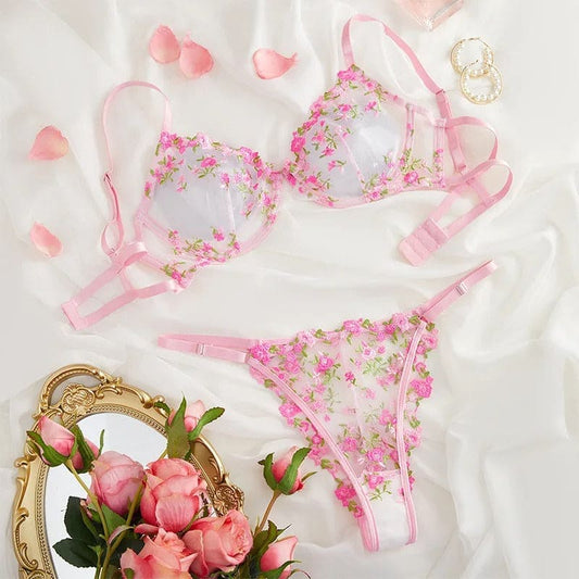 SuhanaFit FleurLift Underwired Lingerie Set