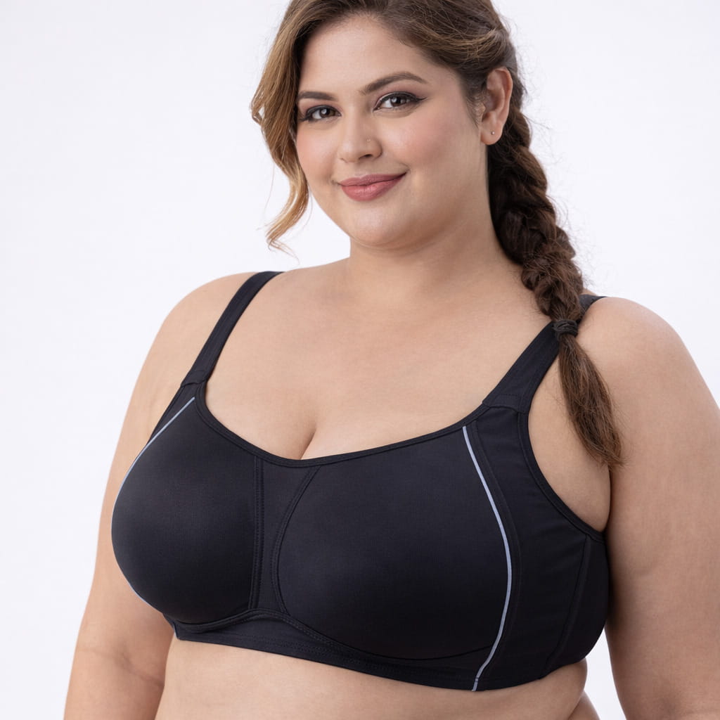 SuhanaFit PlusSize AirComfort Full Coverage Wireless Bra