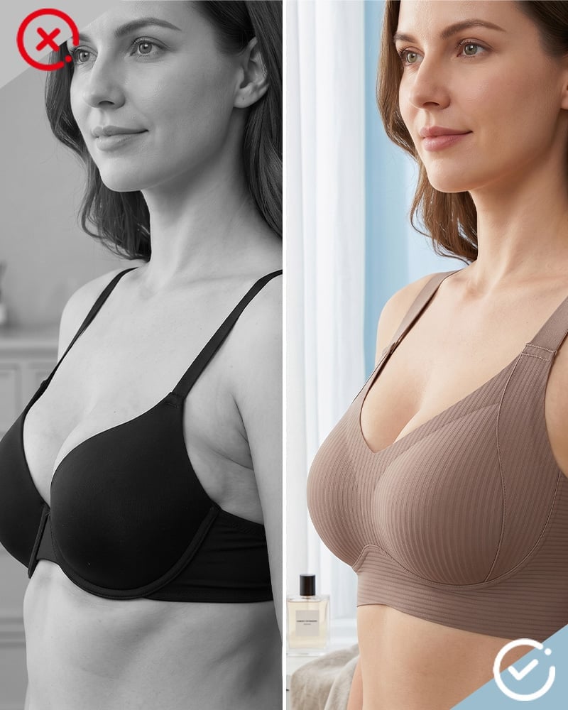 SuhanaFit Super Firming Wire-Free Full Cup Bra — All-Day Comfort & Lift