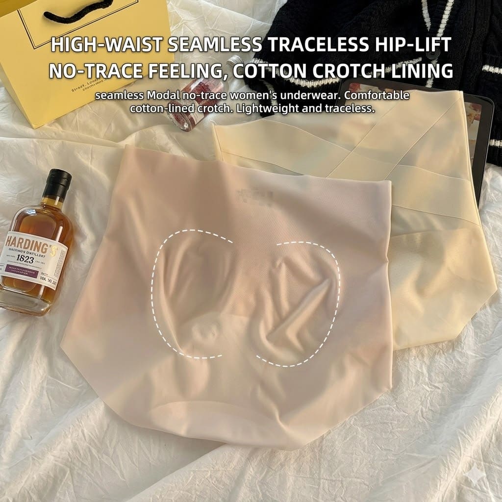 Suhanafit Barely-There Seamless Tummy-Control & Hip-Lift Briefs