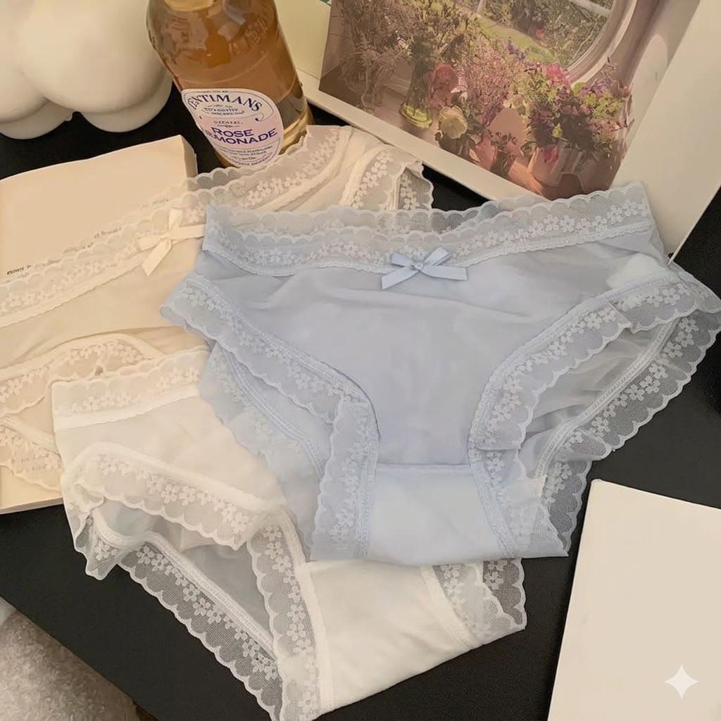 Suhanafit Whispering Lace Sheer Mesh Briefs