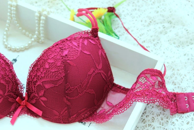 Trendy Lace Pushup Bra & Panty Combo