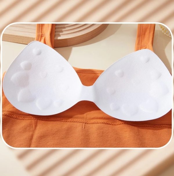 Women Wireless Sexy Push Up Sports Stylish Tank Top Bralette