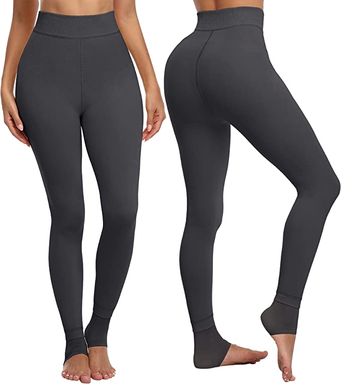 Women's Warm Fleece-Lined Thermal Leggings