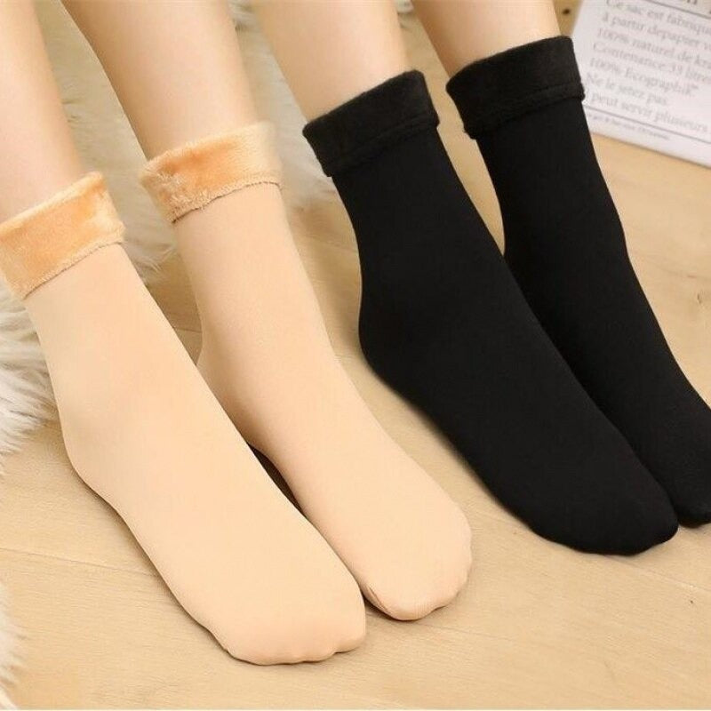 Women's Warm Fur Socks (Pack of 2)
