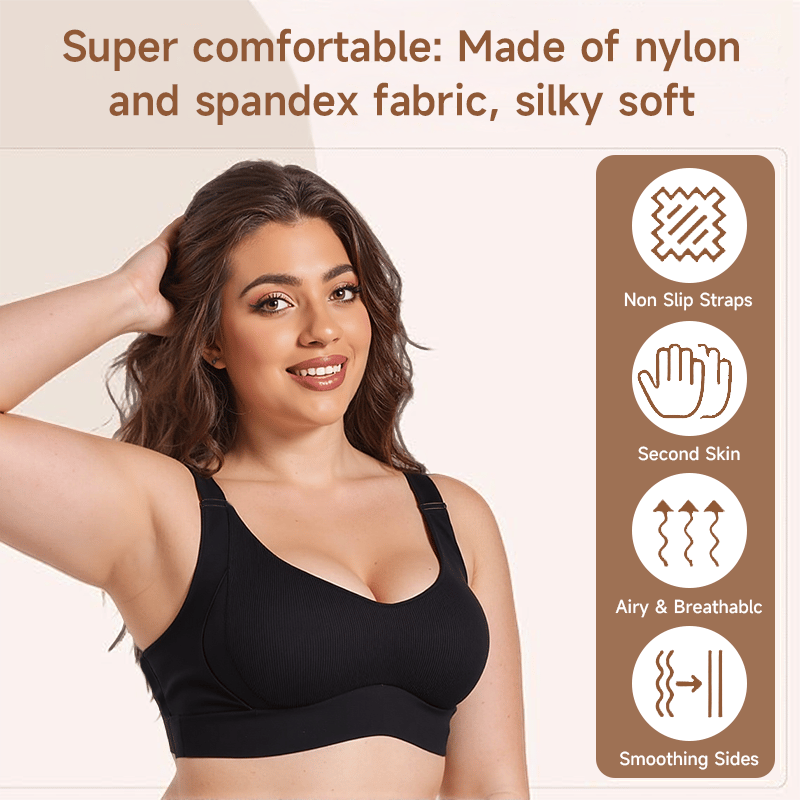 SuhanaFit Super Firming Wire-Free Full Cup Bra — All-Day Comfort & Lift